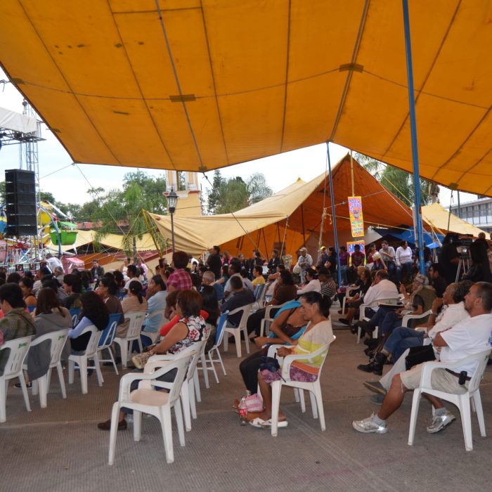 Público feria Tlaltenango, Puebla